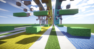 下载 IGD Parkour Race 对于 Minecraft 1.8